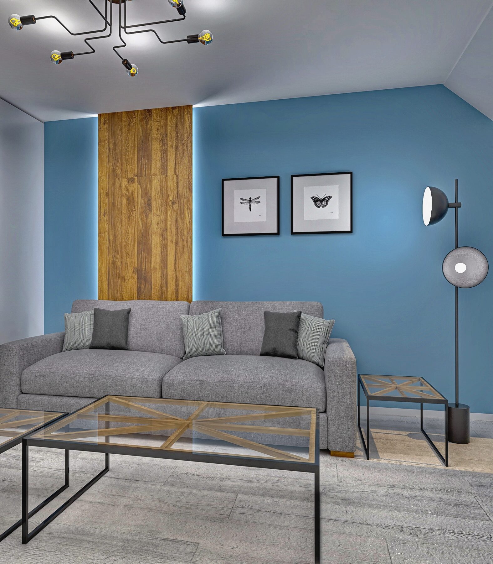 Modern Blue vibe